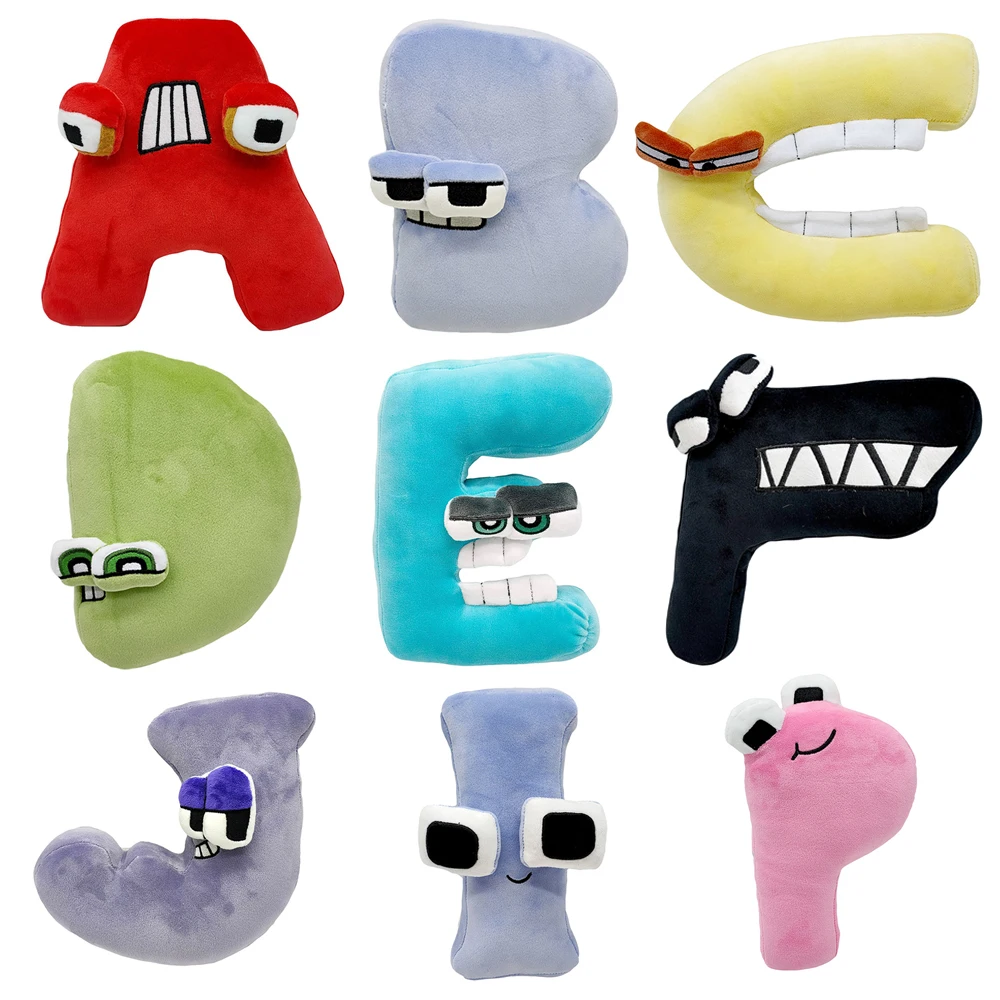 Alphabet Lore Plush Toys A-Z English Letter Stuffed Animal Plushie Doll Toys Gift For Kids Children Educational Christmas Gifts
Alphabet Lore Plush Toys A-Z English Letter Stuffed Animal Plushie Doll Toys Gift For Kids Children Educational Christmas Gifts