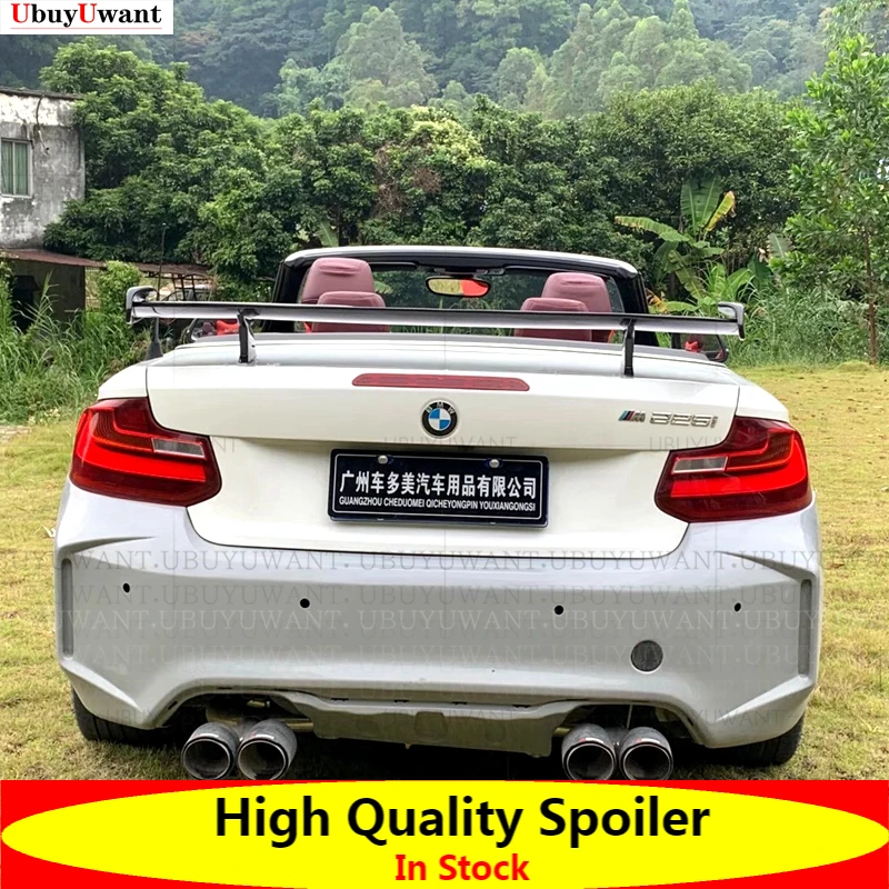 For BMW 2 M2 Series F22 F87 Coupe Spoiler 2014--2018 Year High Quality Carbon Fiber Car Rear Spoilers Accessories
For BMW 2 M2 Series F22 F87 Coupe Spoiler 2014--2018 Year High Quality Carbon Fiber Car Rear Spoilers Accessories