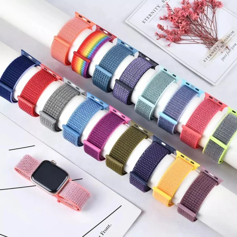 Loopi Velcro Nylon Bracelet for Apple Watch / Iwo/ Champion and Sizes 38/40mm - 42/4400
Loopi Velcro Nylon Bracelet for Apple Watch / Iwo/ Champion and Sizes 38/40mm - 42/4400