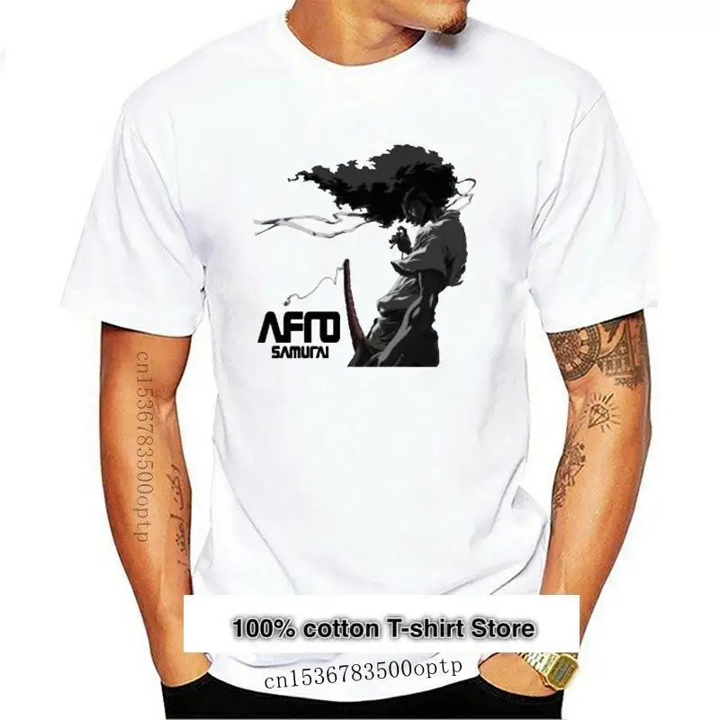 Camiseta blanca de Anime афро SAMURAI para hombre, Camisetas estamas de talla S a 3XL, Hipster de манга corta
Camiseta blanca de Anime афро SAMURAI para hombre, Camisetas estamas de talla S a 3XL, Hipster de манга corta
