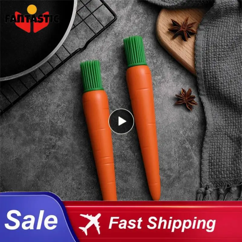 Kitchen Gadgets Baking Cream Brush Baking Brush Tool Creative Carrot Oil Brush Silicone Brush Barbecue Oil Brush Bbq Oil Brush 
Kitchen Gadgets Baking Cream Brush Baking Brush Tool Creative Carrot Oil Brush Silicone Brush Barbecue Oil Brush Bbq Oil Brush