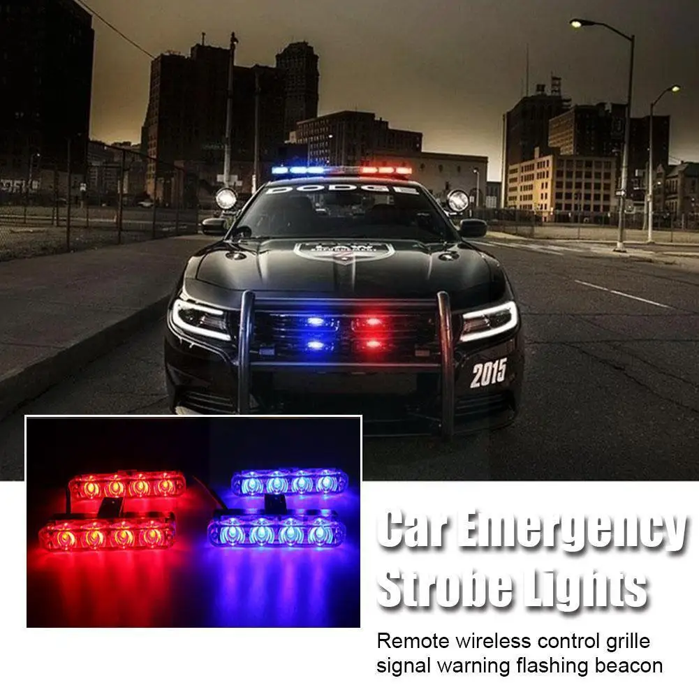 Car LED Light Strobe Car Warning Light Car Front Grid Warning Bright Emergency Lights Police Super Lamps Strobe Lamp Strobe T7L3
Car LED Light Strobe Car Warning Light Car Front Grid Warning Bright Emergency Lights Police Super Lamps Strobe Lamp Strobe T7L3