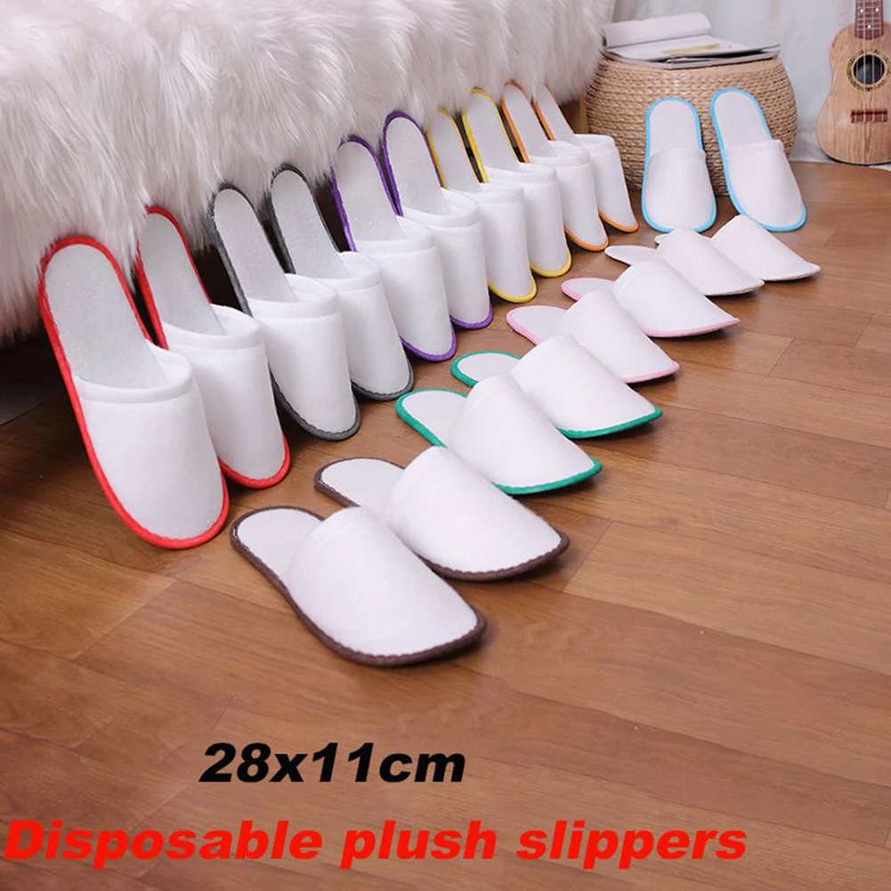 10 Pairs Spa Hotel Guest Soft Slippers Closed Toe Disposable Travel Slipper Towelling Disposable Terry Style Breathable Shoes
10 Pairs Spa Hotel Guest Soft Slippers Closed Toe Disposable Travel Slipper Towelling Disposable Terry Style Breathable Shoes
