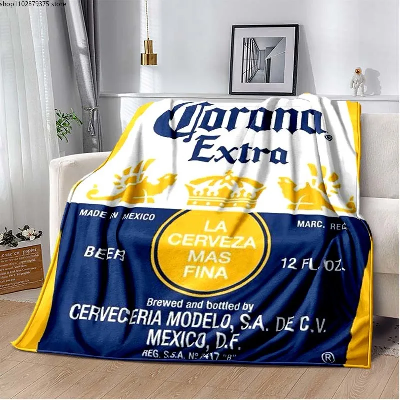Beer Corona Extra Poster Printed Blanket,sofa Blankets, for Living Room,bedroom,home,car,office,Decke,couverture,frazad 
Beer Corona Extra Poster Printed Blanket,sofa Blankets, for Living Room,bedroom,home,car,office,Decke,couverture,frazad