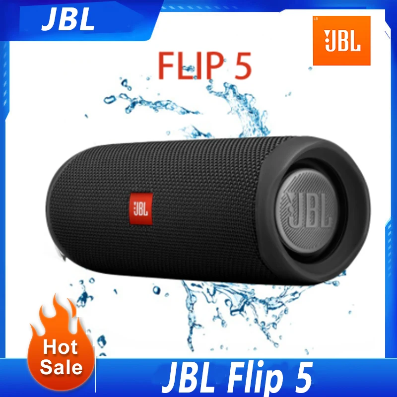 

Оригинальный мощный Bluetooth-динамик JBL Flip 5, портативная беспроводная водонепроницаемая Мини-Колонка Partybox, музыкальный Bluetooth-динамик