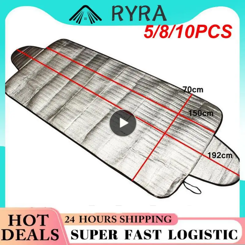 5/8/10PCS Insulated Universal Front Rear Windshield Block Cover Visor Durable Car Snow Ice Protector Practical Car Snow Cover
5/8/10PCS Insulated Universal Front Rear Windshield Block Cover Visor Durable Car Snow Ice Protector Practical Car Snow Cover