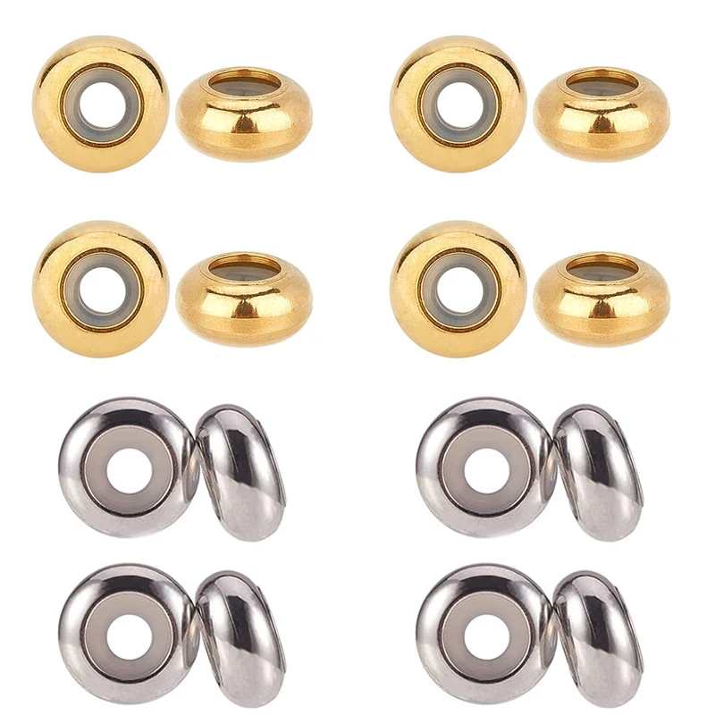 20pcs Brass Stopper Beads Spacer 6/8/10mm Flat Wheel Beads with Rubber O Ring Hoop Insert for Jewelry Making DIY Accessories
20pcs Brass Stopper Beads Spacer 6/8/10mm Flat Wheel Beads with Rubber O Ring Hoop Insert for Jewelry Making DIY Accessories