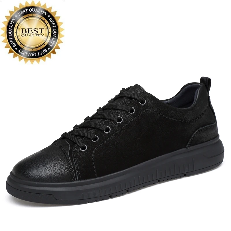 Men's shoes outdoor casual Spring sneakers Fashion Oxford Black flat men leather original hiking for
Men's shoes outdoor casual Spring sneakers Fashion Oxford Black flat men leather original hiking for