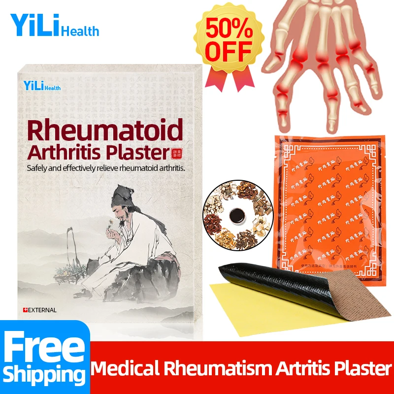 Rheumatism Arthritis Chinese Medicine Plaster Patch Relief Rheumatoid Bone Pain Hands Joint Muscle Sprain Treat Medical Patches
Rheumatism Arthritis Chinese Medicine Plaster Patch Relief Rheumatoid Bone Pain Hands Joint Muscle Sprain Treat Medical Patches