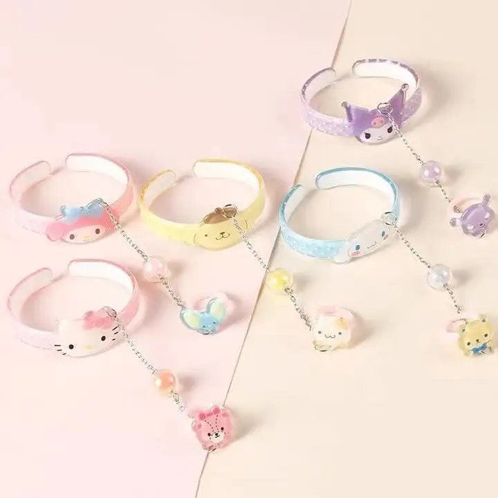 TAKARA TOMY Bracelet Ring Chain Cute Girl Cartoon Creative Sweet Hello Kitty Children's Birthday Gift
TAKARA TOMY Bracelet Ring Chain Cute Girl Cartoon Creative Sweet Hello Kitty Children's Birthday Gift