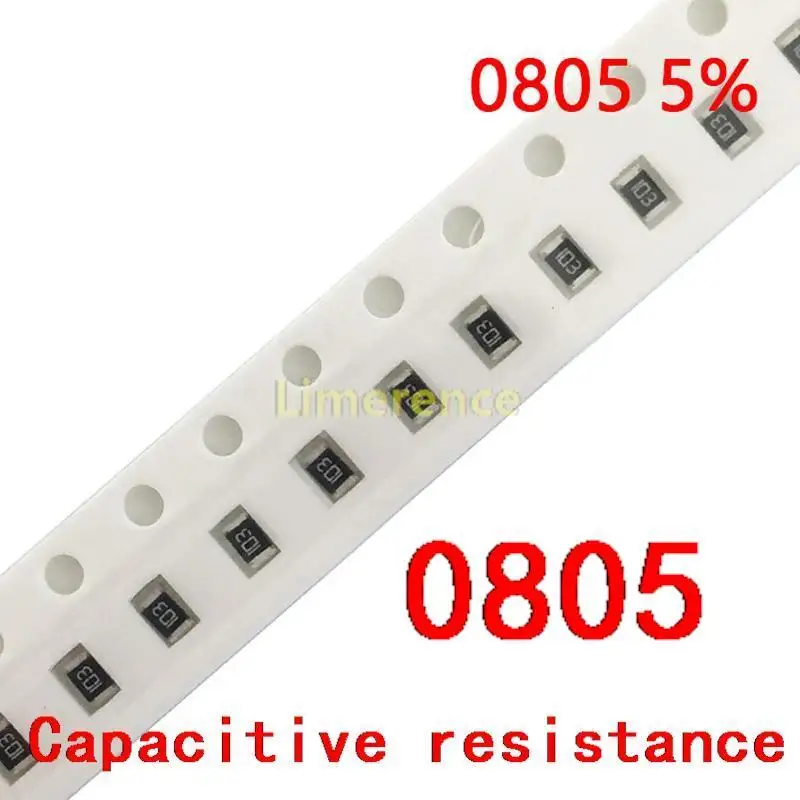 100pcs 0805 5% 1/8W SMD chip resistor 0R ~ 10M 0 1R 10R 100R 220R 330R 470R 1K 4.7K 10K 47K 100K 1M 10M 0 1 10 100 330 470 ohm
100pcs 0805 5% 1/8W SMD chip resistor 0R ~ 10M 0 1R 10R 100R 220R 330R 470R 1K 4.7K 10K 47K 100K 1M 10M 0 1 10 100 330 470 ohm