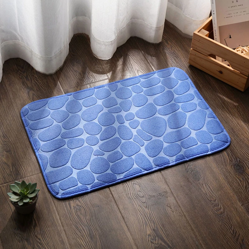 Cobblestone Embossed Bathroom Bath Mat Non-slip Carpets In Wash Basin Bathtub Side Floor Rug Shower Room Doormat Memory Foam Pad
Cobblestone Embossed Bathroom Bath Mat Non-slip Carpets In Wash Basin Bathtub Side Floor Rug Shower Room Doormat Memory Foam Pad