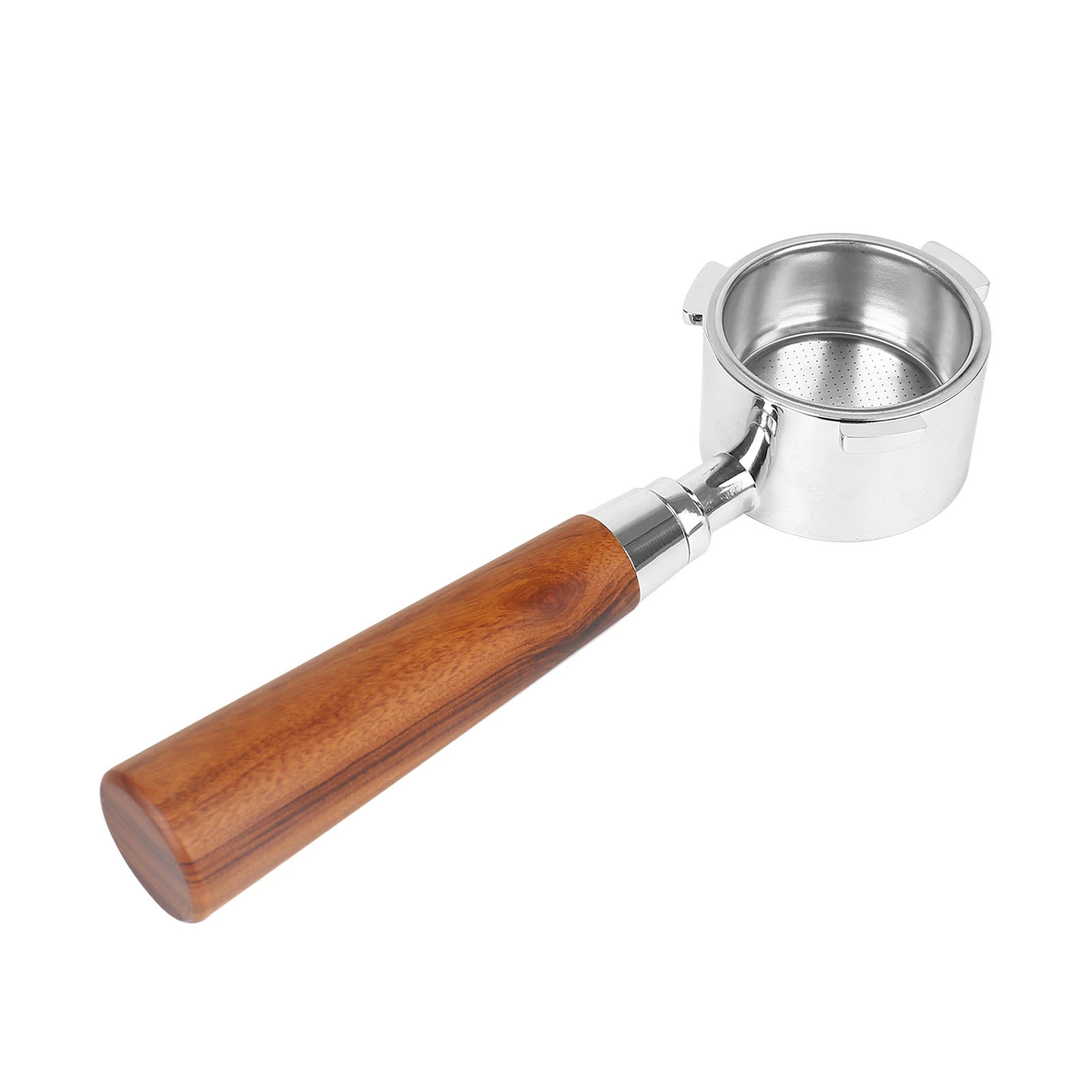 51mm Coffee Bottomless Portafilter With Handle Profession Barista Coffee Making Accessories Replacement Powder Cup Filter Tool
51mm Coffee Bottomless Portafilter With Handle Profession Barista Coffee Making Accessories Replacement Powder Cup Filter Tool