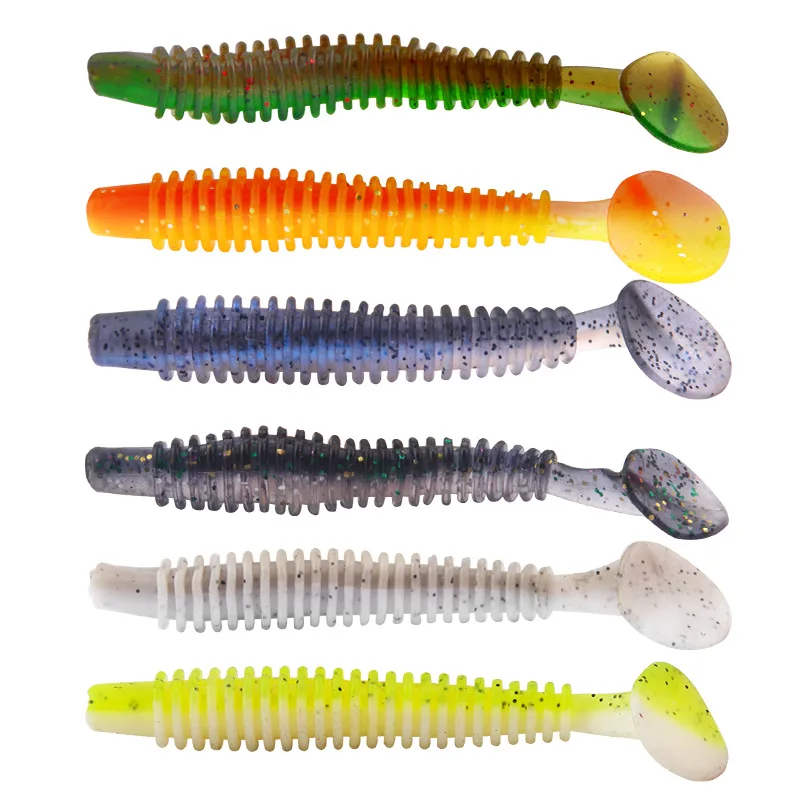 20pcs Fishing Lures Finesse Grub Silicone Bait Wobblers Carp Fishing Soft Bait Swimbait Tail Grub Lure Artificial Fishing Tackle
20pcs Fishing Lures Finesse Grub Silicone Bait Wobblers Carp Fishing Soft Bait Swimbait Tail Grub Lure Artificial Fishing Tackle