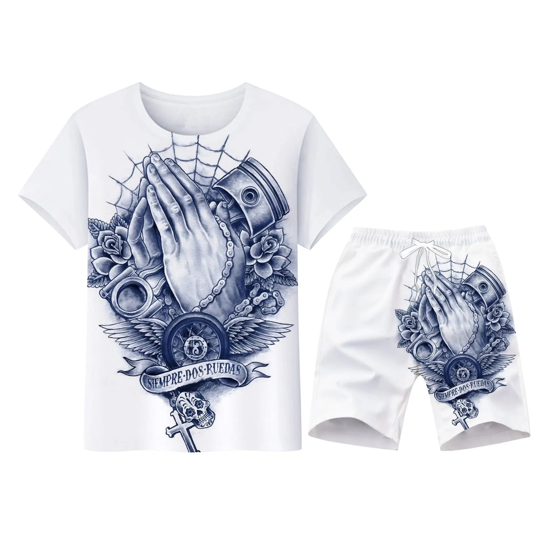 New 3d Printing Men Tracksuit Set Summer Men's Clothing Jogging Suits for Men Sports Suit Shorts and T Shirt Sportswear Man Sets
New 3d Printing Men Tracksuit Set Summer Men's Clothing Jogging Suits for Men Sports Suit Shorts and T Shirt Sportswear Man Sets