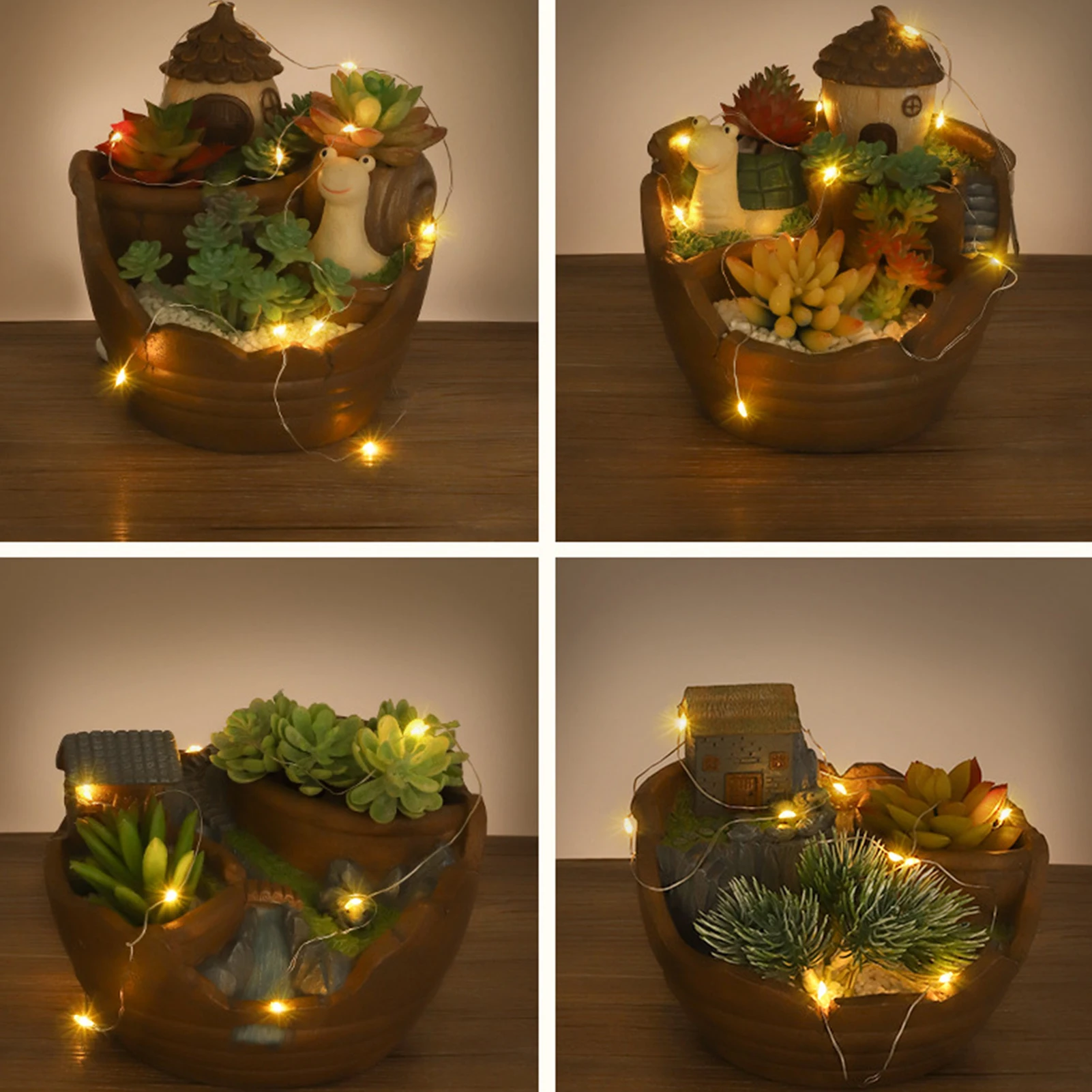 Mini House Figurine Resin Flower Pot Creative Planter For Flower Pot Succulent Plants Home Garden Decoration Plants Holder EL
Mini House Figurine Resin Flower Pot Creative Planter For Flower Pot Succulent Plants Home Garden Decoration Plants Holder EL