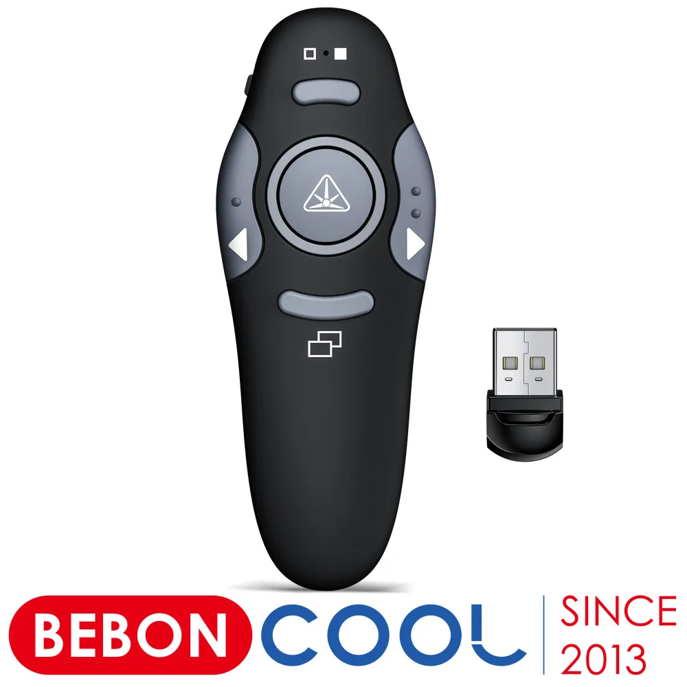 2.4GHz Wireless USB Powerpoint Presentation PPT Flip Pen Rechargeable Pointer Clicker Presenter with Red Light Remote Control
2.4GHz Wireless USB Powerpoint Presentation PPT Flip Pen Rechargeable Pointer Clicker Presenter with Red Light Remote Control