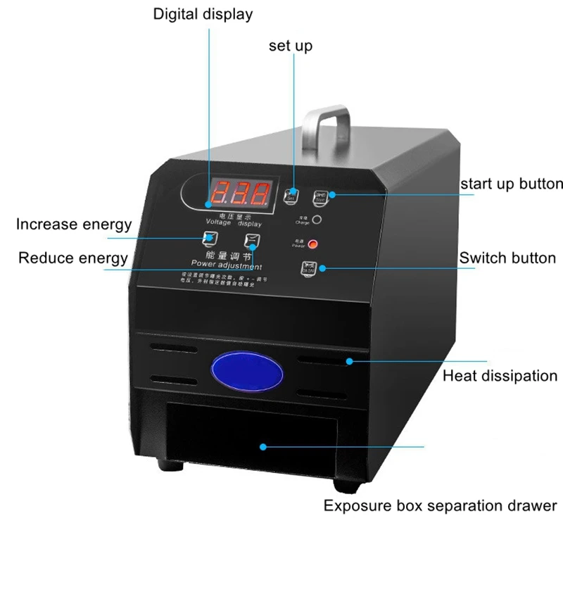 Photosensitive seal exposure machine Children's clothing seal machine Portrait cartoon pattern exposure production equipment
Photosensitive seal exposure machine Children's clothing seal machine Portrait cartoon pattern exposure production equipment