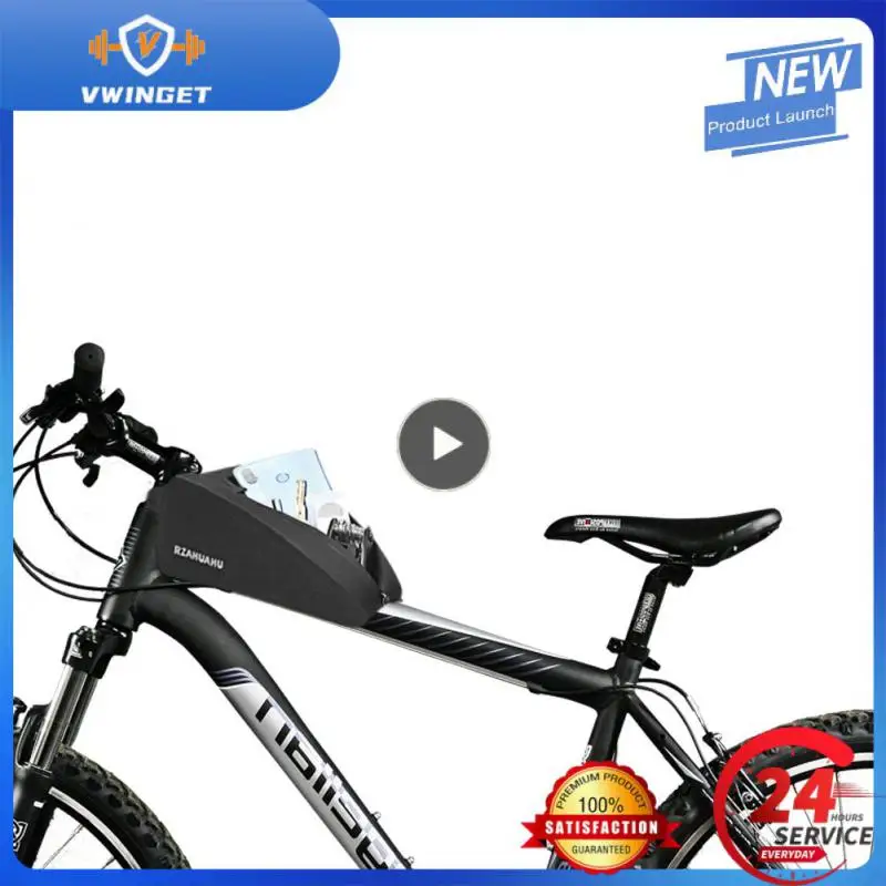 Black Mountain Biking Pocket Unique Waterproof Upper Tube Front Bag Bicycle Accessories Road Bike Front Beam Sack Saddle Bag
Black Mountain Biking Pocket Unique Waterproof Upper Tube Front Bag Bicycle Accessories Road Bike Front Beam Sack Saddle Bag