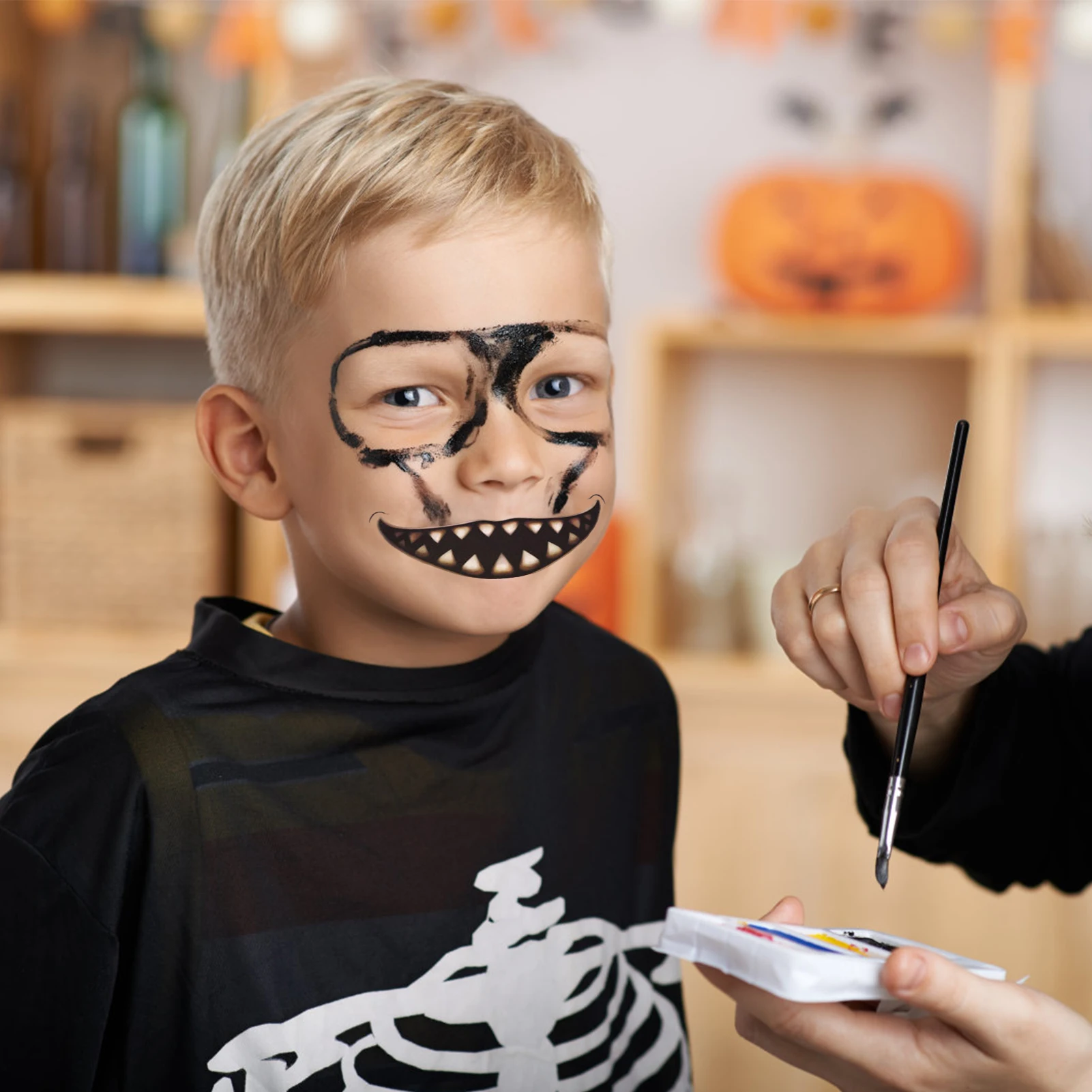 Новинка, набор для временных татуировок на Хэллоуин, 12 дюймов, кровавая улыбка, аксессуары для тела 
Новинка, набор для временных татуировок на Хэллоуин, 12 дюймов, кровавая улыбка, аксессуары для тела