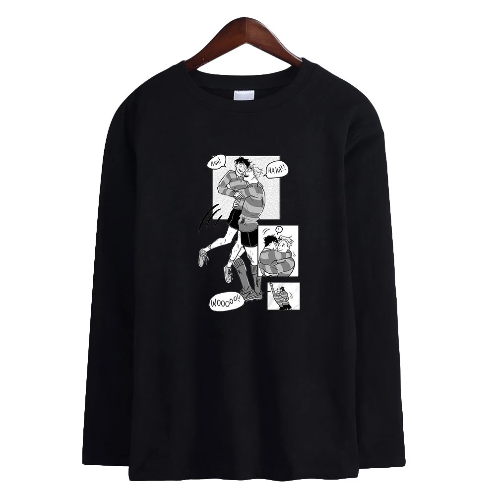 Heartstopper Print T-shirt Men Kawaii Harajuku Cartoon Long Sleeve T-shirt Manga Graphic T-shirt Unisex Hip Hop Tops Tee Male
Heartstopper Print T-shirt Men Kawaii Harajuku Cartoon Long Sleeve T-shirt Manga Graphic T-shirt Unisex Hip Hop Tops Tee Male