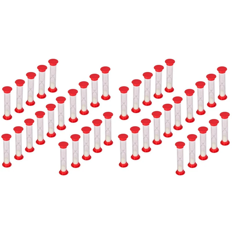 30 Sec Sand Timer Hourglass Sandglass Clock Countdown Bulk Toy Set Timers Kids Games Pack Of 40 (White Sand)
30 Sec Sand Timer Hourglass Sandglass Clock Countdown Bulk Toy Set Timers Kids Games Pack Of 40 (White Sand)