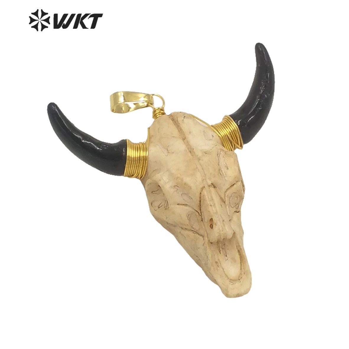 WT-P903 New Designs Wire Wrapped Cattle Head Pendant Popular Resin Cattle with black gun plated Unique Cattle Pendant Jewelry
WT-P903 New Designs Wire Wrapped Cattle Head Pendant Popular Resin Cattle with black gun plated Unique Cattle Pendant Jewelry