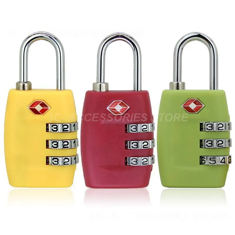TSA Locks Smart 3 Position Resettable Combination Lock For Travel Luggage Suitcase Anti-theft Code Padlock Customs Password Lock
TSA Locks Smart 3 Position Resettable Combination Lock For Travel Luggage Suitcase Anti-theft Code Padlock Customs Password Lock