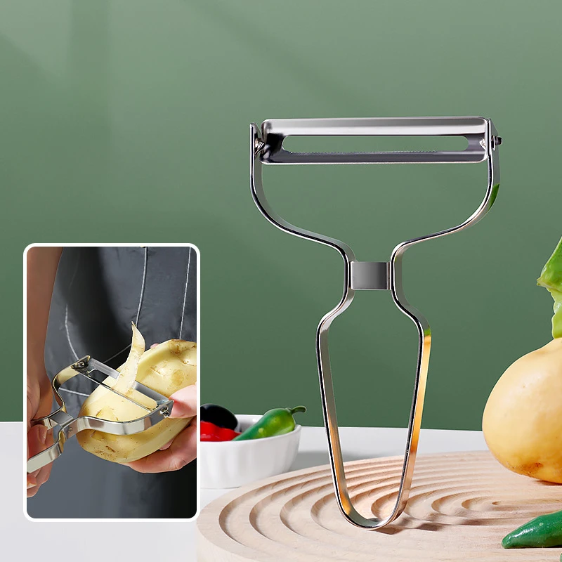 Stainless Steel Peeler, Fruit, Vegetable, Potato Peeler, Multifunctional Shredder
Stainless Steel Peeler, Fruit, Vegetable, Potato Peeler, Multifunctional Shredder