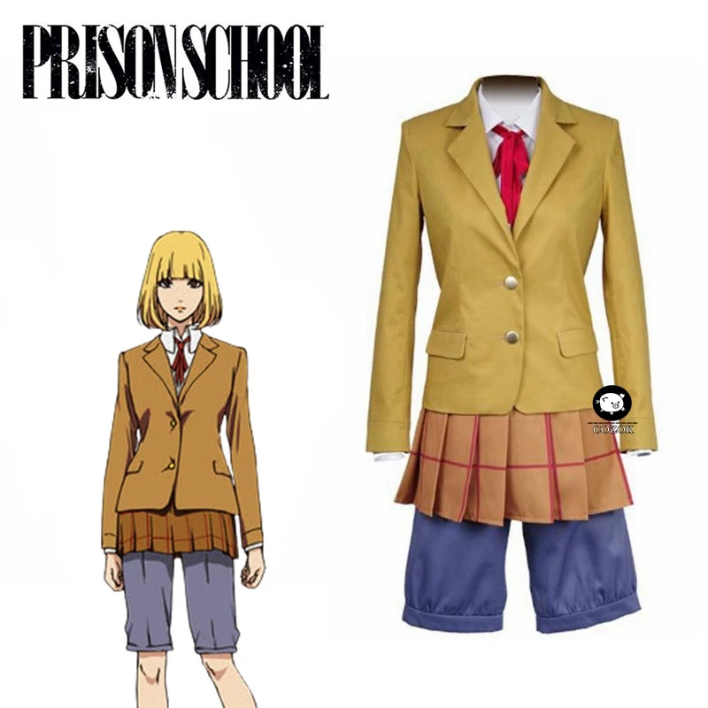 High-Q Unisex Anime Cos Prison School midorikawa hana School Uniform Cosplay Costumes Sets Any Size
High-Q Unisex Anime Cos Prison School midorikawa hana School Uniform Cosplay Costumes Sets Any Size