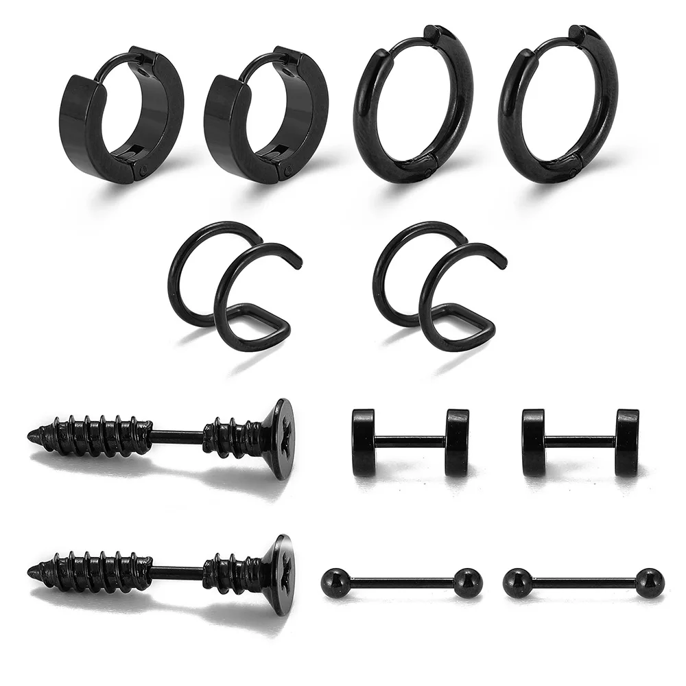 2022 New Fashion Trendy Stainless Steel Chain Stud Earrings Creative Punk Style Cross C Type Earrings for Women Jewelry Arete
2022 New Fashion Trendy Stainless Steel Chain Stud Earrings Creative Punk Style Cross C Type Earrings for Women Jewelry Arete
