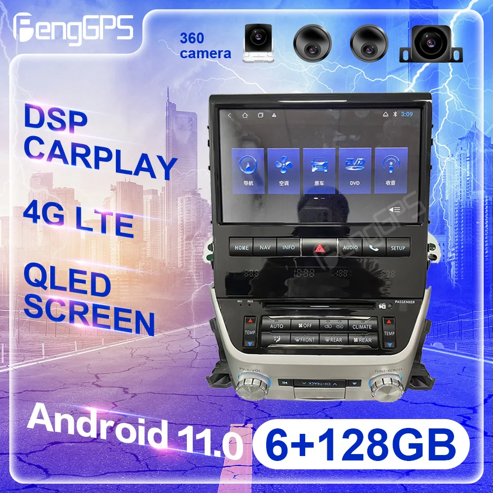 128G Android 12.0 For Toyota Land Cruiser Original Style with CD Car Multimedia Player GPS Navigation Auto Radio Stereo HeadUnit
128G Android 12.0 For Toyota Land Cruiser Original Style with CD Car Multimedia Player GPS Navigation Auto Radio Stereo HeadUnit