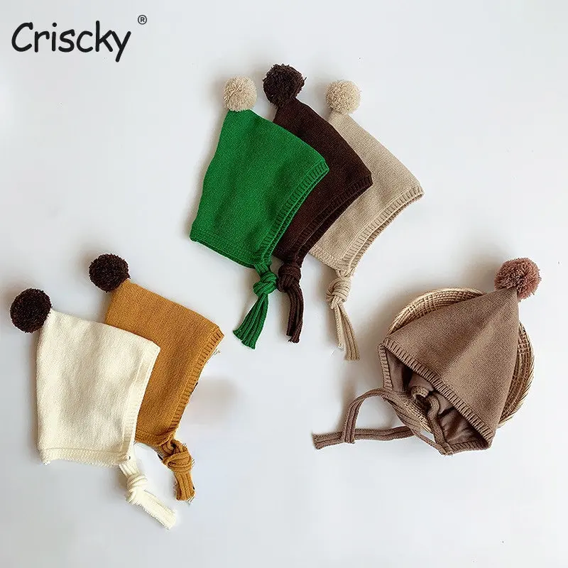 Criscky 2022 Cute Cartoon Ear Baby Hat Winter Soft Warm Knitted Boy Girl Hats Beanie Solid Color Cap Bonnet Kids children Caps
Criscky 2022 Cute Cartoon Ear Baby Hat Winter Soft Warm Knitted Boy Girl Hats Beanie Solid Color Cap Bonnet Kids children Caps