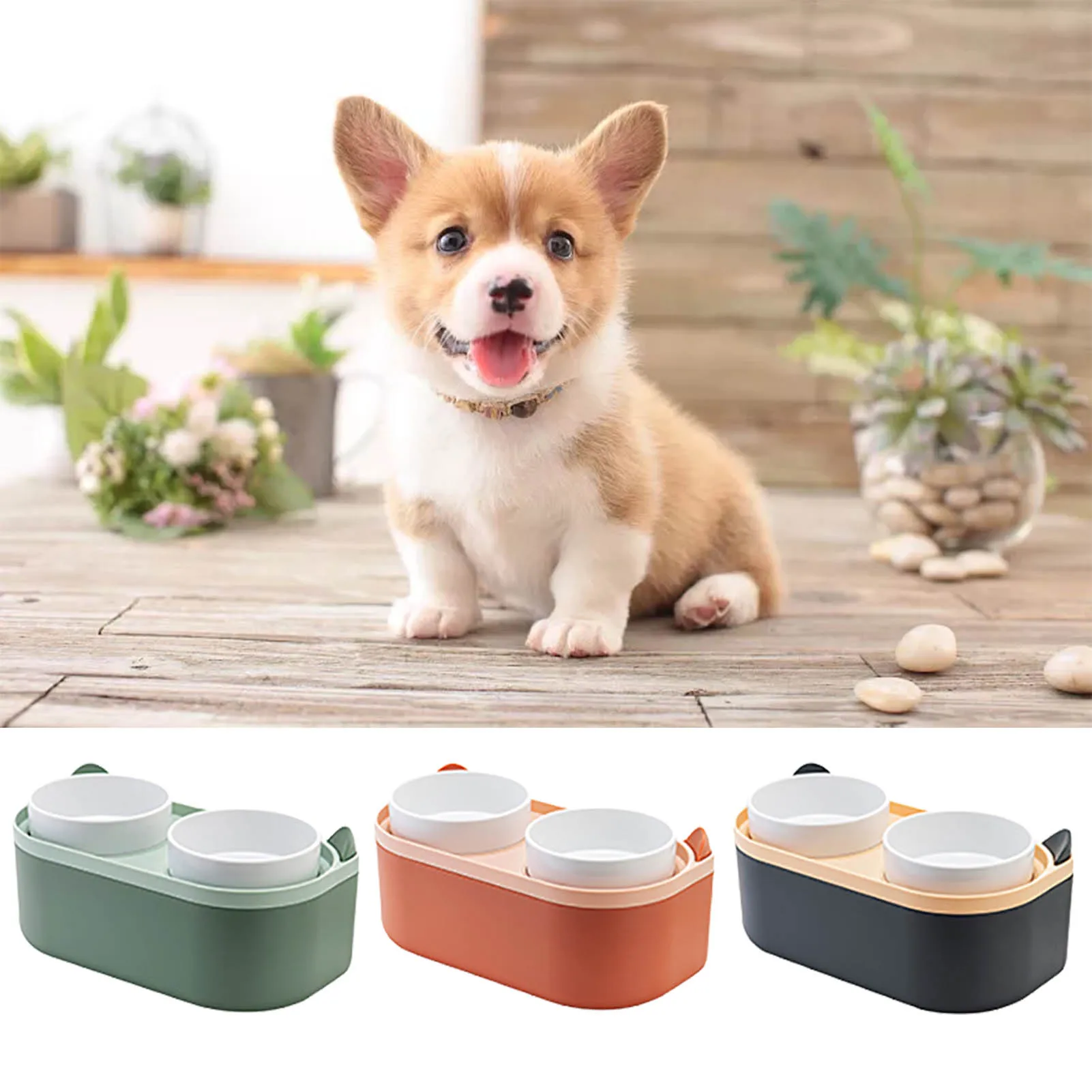 Double Pet Feeding Bowls Elevated Pet Feeder Bowls Set Elevated Cat Feeding Bowls Safe And Durable Multifunctional Pet Feeder
Double Pet Feeding Bowls Elevated Pet Feeder Bowls Set Elevated Cat Feeding Bowls Safe And Durable Multifunctional Pet Feeder