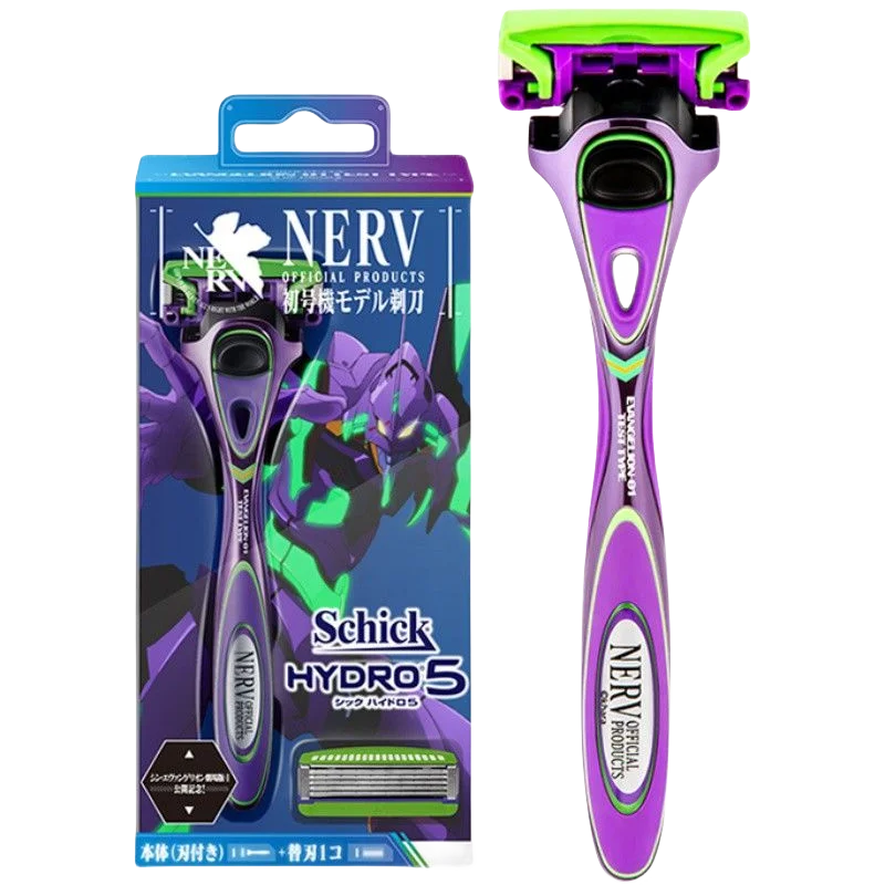 Evangelion new anime cartoon EVA joint men's personalized razor manual IP water dimension 5-layer razor blade head birthday gift
Evangelion new anime cartoon EVA joint men's personalized razor manual IP water dimension 5-layer razor blade head birthday gift