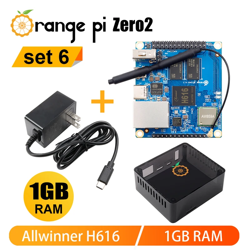 Clearance Orange Pi Zero 2 Single Board Computer With Power Supply And Case 1G BT5.0 WIFI Run Android10 Linux Ubuntu Debian OS
Clearance Orange Pi Zero 2 Single Board Computer With Power Supply And Case 1G BT5.0 WIFI Run Android10 Linux Ubuntu Debian OS