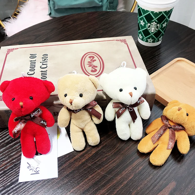 5pc New Cute Bear Pendant Plush Toy Doll Bag Keychain Pendant Children's Birthday Party Gift Wedding Decoration Accessories
5pc New Cute Bear Pendant Plush Toy Doll Bag Keychain Pendant Children's Birthday Party Gift Wedding Decoration Accessories