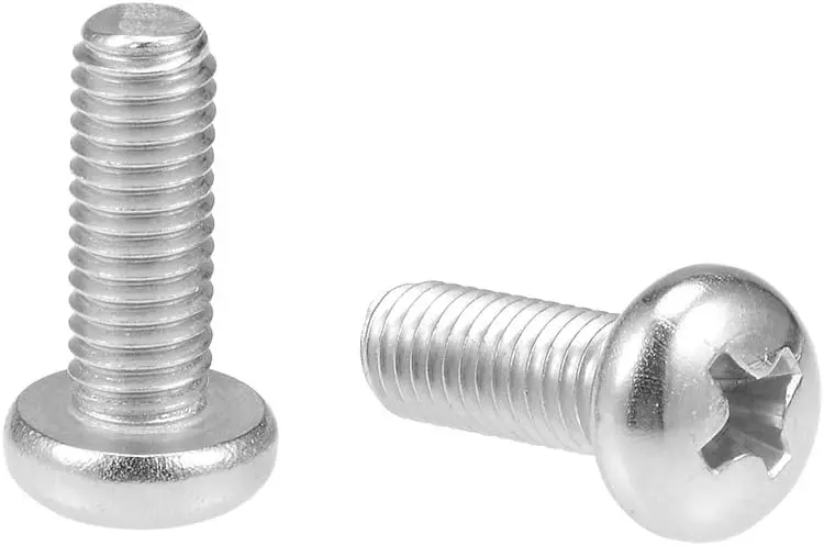 Keszoox M5x14mm Machine Screws Pan Phillips Cross Head Screw 304 Stainless Steel Fasteners Bolts 50Pcs
Keszoox M5x14mm Machine Screws Pan Phillips Cross Head Screw 304 Stainless Steel Fasteners Bolts 50Pcs