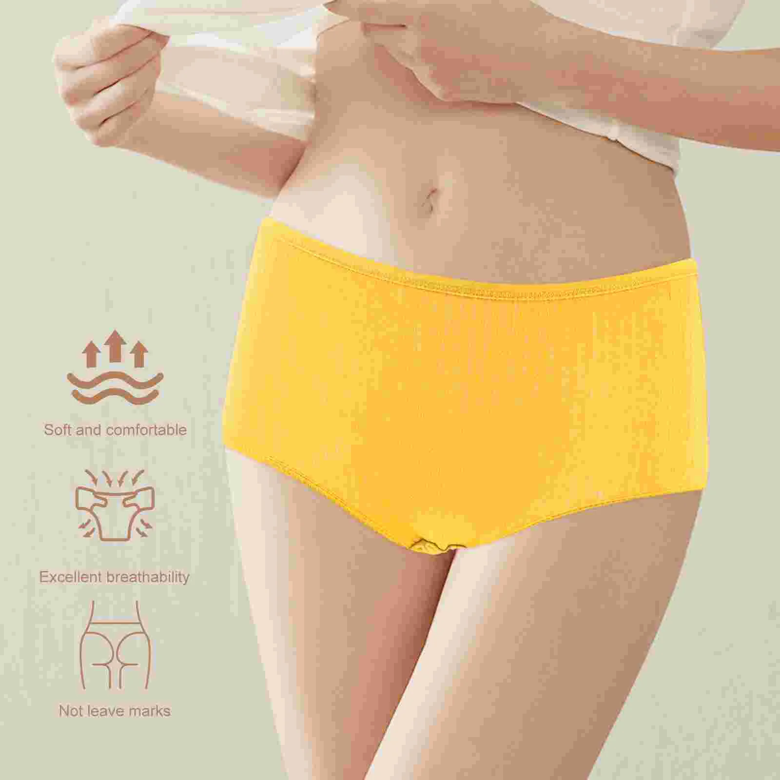 Menstrual Underpants Pants Briefswomen High Period Cotton Waist Menstruationbreifsstretch Ladies Teen Female Moisture Aborbing
Menstrual Underpants Pants Briefswomen High Period Cotton Waist Menstruationbreifsstretch Ladies Teen Female Moisture Aborbing