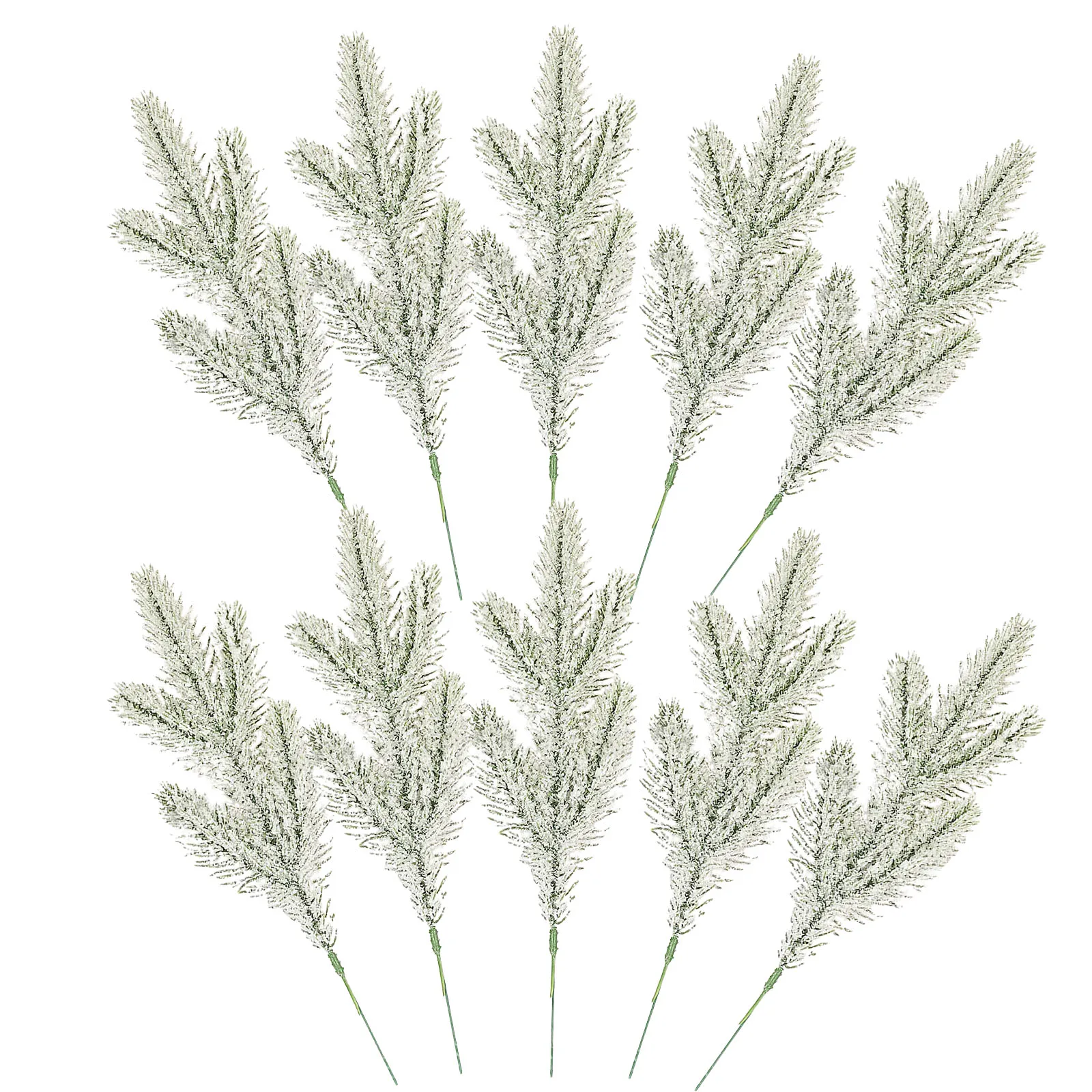

Artificial Cedar Sprigs Effectively Replicate Natural Cedar Ideal for Pine Needle Wreaths and Flower Arrangements