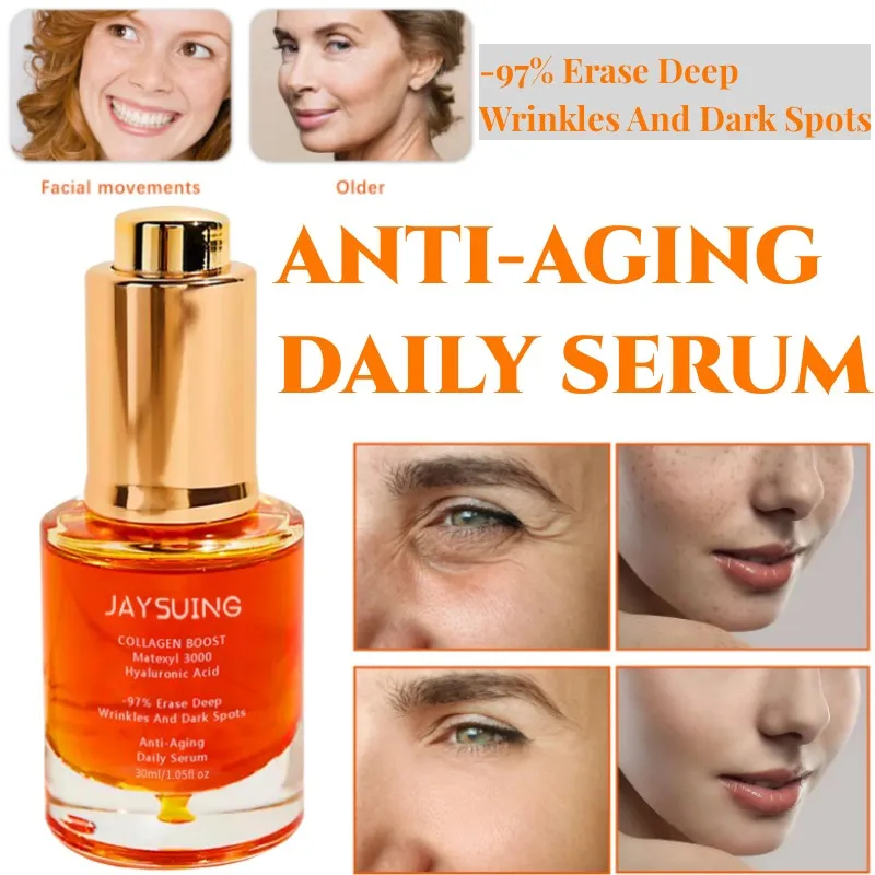 Collagen Serum Anti-aging Essence Hydrating Brightening Firming Lightening Dark Spots Fine Lines Anti-wrinkle Facial Products
Collagen Serum Anti-aging Essence Hydrating Brightening Firming Lightening Dark Spots Fine Lines Anti-wrinkle Facial Products