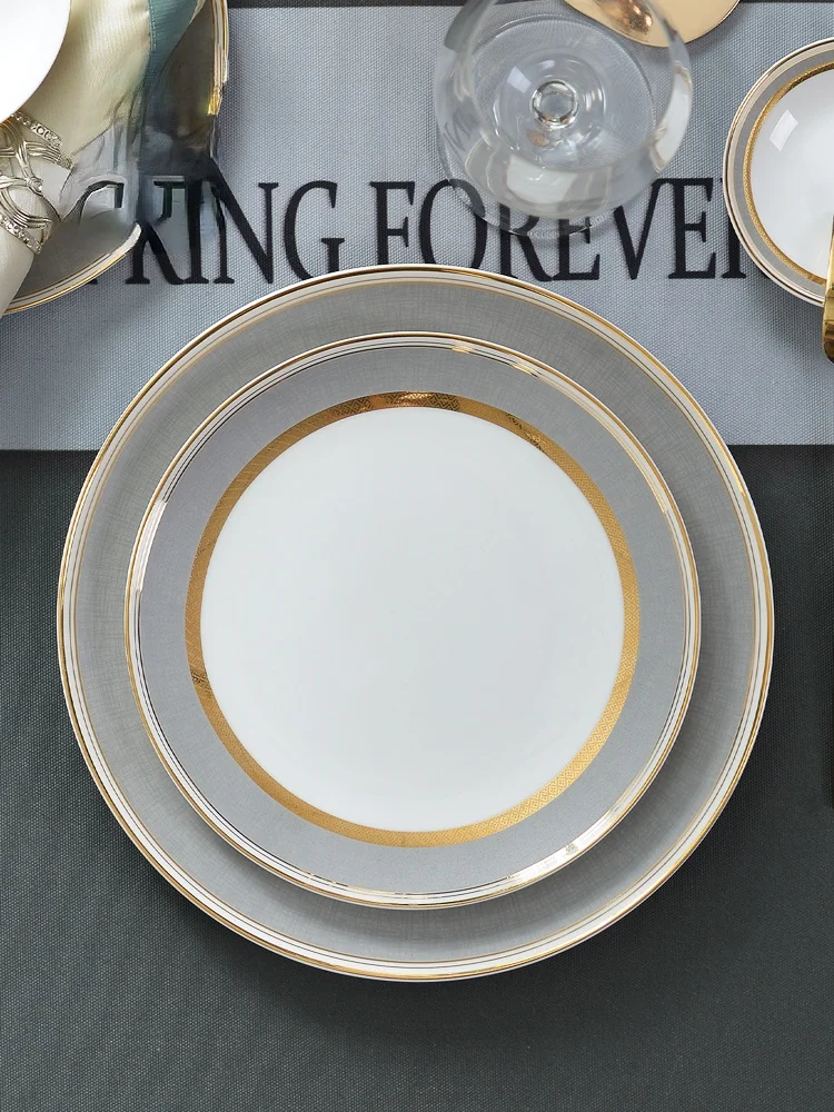 European-style home Phnom Penh embossed gold porcelain 8-inch 10-inch monthly plate steak plate Phnom Penh tableware plates
European-style home Phnom Penh embossed gold porcelain 8-inch 10-inch monthly plate steak plate Phnom Penh tableware plates