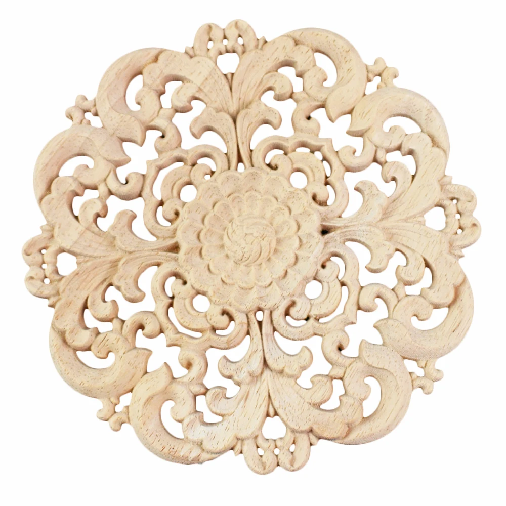 2 шт., резная Неокрашенная декоративная деревянная аппликация
2 шт., резная Неокрашенная декоративная деревянная аппликация