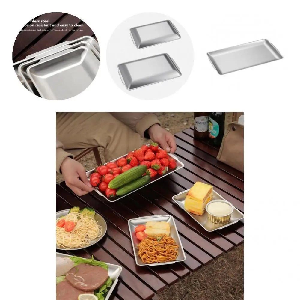 Attractive Fruit Plate Wide Application Solid Color Stable Anti-corrosion Barbecue Tray Barbecue Tray Dining Plate
Attractive Fruit Plate Wide Application Solid Color Stable Anti-corrosion Barbecue Tray Barbecue Tray Dining Plate