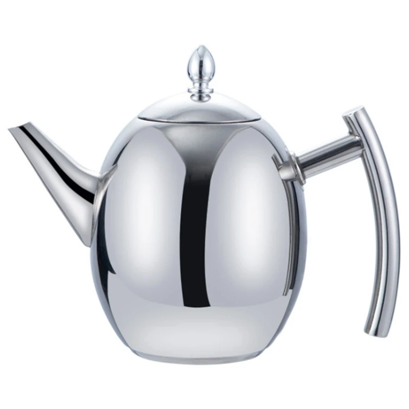 2L Stainless Steel Teapot with Tea Strainer Teapot with Tea Infuser Teaware Sets Tea Kettle Infuser Teapot for Induction
2L Stainless Steel Teapot with Tea Strainer Teapot with Tea Infuser Teaware Sets Tea Kettle Infuser Teapot for Induction