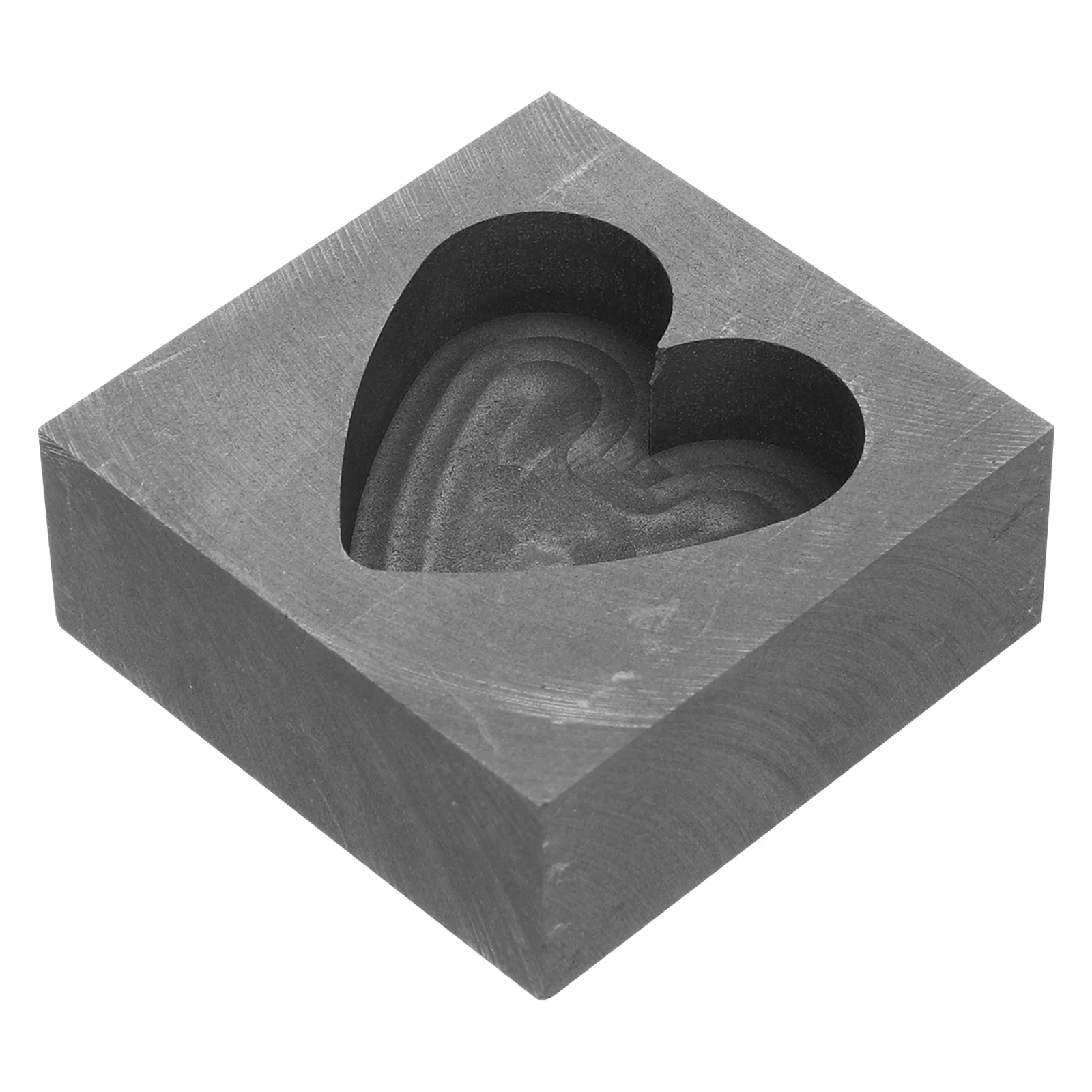 Molds Casting Graphite Heart Ingot Mould Jewelry Melting Gold Refining Metal Copper Mold Crucible Silver Tools Supplies Scrap 
Molds Casting Graphite Heart Ingot Mould Jewelry Melting Gold Refining Metal Copper Mold Crucible Silver Tools Supplies Scrap