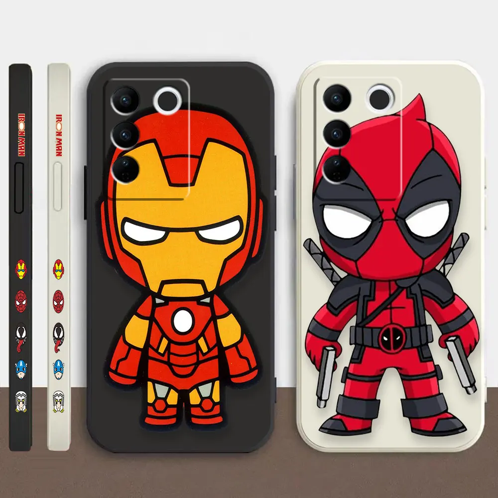 Case For VIVO S1 S5 S6 S7 S9 S9E S12 S15 S16E T1 T2X V15 V21 PRO 5G Colour Simple Liquid Silicone Case Marvel Deadpool Iron Man
Case For VIVO S1 S5 S6 S7 S9 S9E S12 S15 S16E T1 T2X V15 V21 PRO 5G Colour Simple Liquid Silicone Case Marvel Deadpool Iron Man