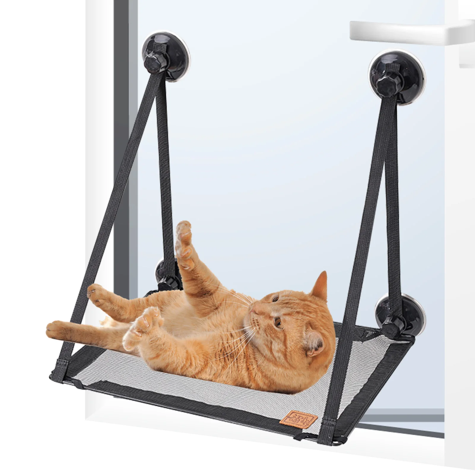 Подвесная кошачья кровать-гамак, удобная моющаяся вешалка для окон, на присоске, для домашних животных
Подвесная кошачья кровать-гамак, удобная моющаяся вешалка для окон, на присоске, для домашних животных