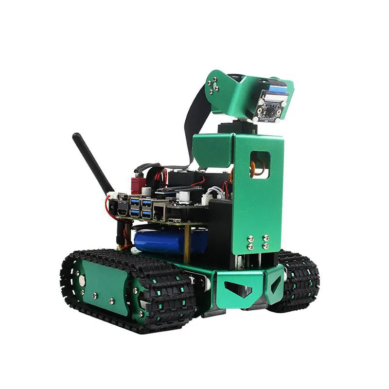 Yahboom Jetbot AI with HD Camera Coding with Python Compatible with NVIDIA Jetson NANO 4GB(A02/B01) Standard Version
Yahboom Jetbot AI with HD Camera Coding with Python Compatible with NVIDIA Jetson NANO 4GB(A02/B01) Standard Version