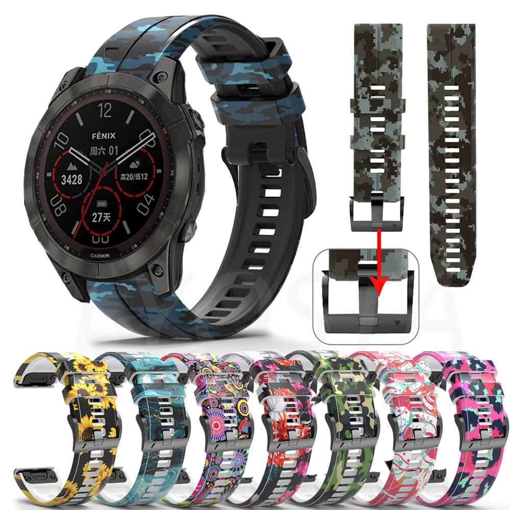 Ремешок силиконовый для наручных часов Garmin Fenix 7 7X 6 6X Pro 5 5X Plus 3HR 935
Ремешок силиконовый для наручных часов Garmin Fenix 7 7X 6 6X Pro 5 5X Plus 3HR 935